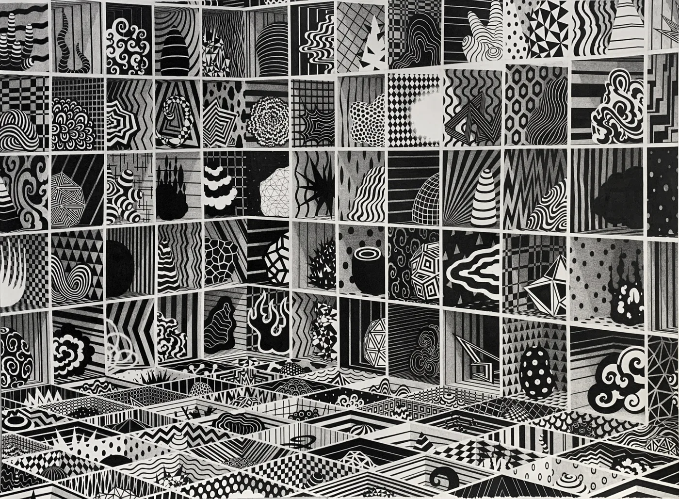 Kit (2022) - ink drawing by Ben Tolman